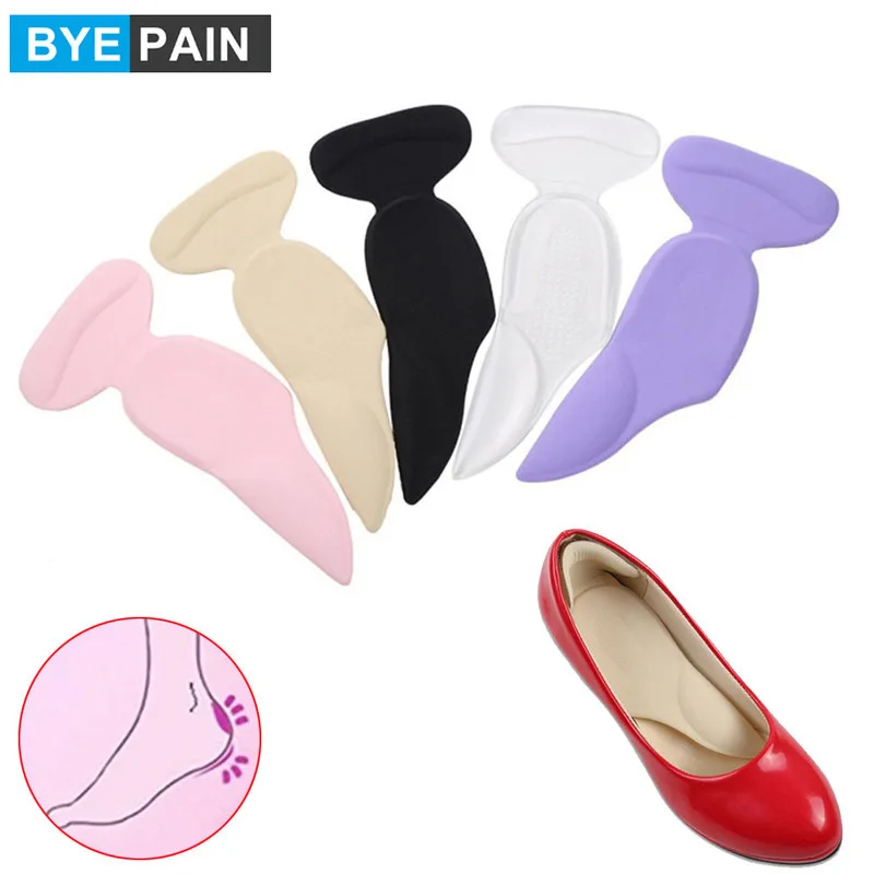 1 Pair Women Insoles for Shoes High Heels Pain Relief Foot Care Inserts Adjust Size Adhesive Heel Liner Grips Protector Sticker running shoes insoles latex non slip insole shoe pad absorbing self adhesive cushion heel insert pain relief plantar