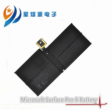 Внутренний сменный аккумулятор DYNR02 для microsoft Surface Pro 5 модель G3HTA038H 1796 серия 45Wh 5940 мАч