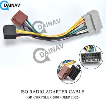 

12-007 ISO RADIO ADAPTER CABLE FOR CHRYSLER 2001+/JEEP 2002+