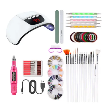 

1 Set of Tools Durable Reusable Portable Practical Exquisite Manicure Kit for Professional Manicurists Beginners