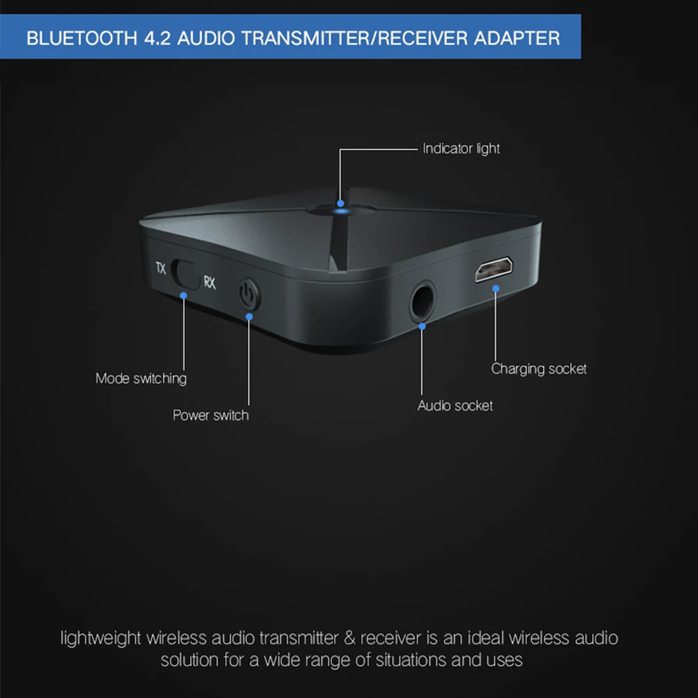 Наушники ТВ громкость динамика управление домашний автомобильный передатчик приемник Bluetooth аудио 2 в 1 смартфон беспроводной звуковой системный проигрыватель
