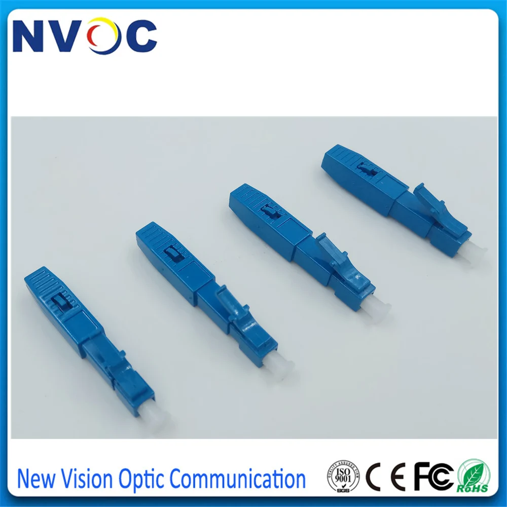 

10/20/50/100/500Pcs Field Quick Assembly LC APC LC UPC LC/UPC FTTH SM Fiber Optic Fast Quick Connector