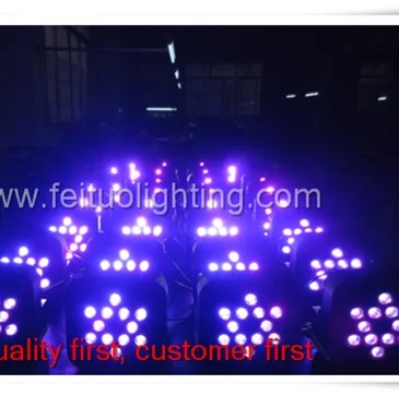 H-(8/Лот+ fly чехол) аккумулятор беспроводной 12x18 Вт RGBWAUV 6в1 led par сценические огни dmx вечерние led par can