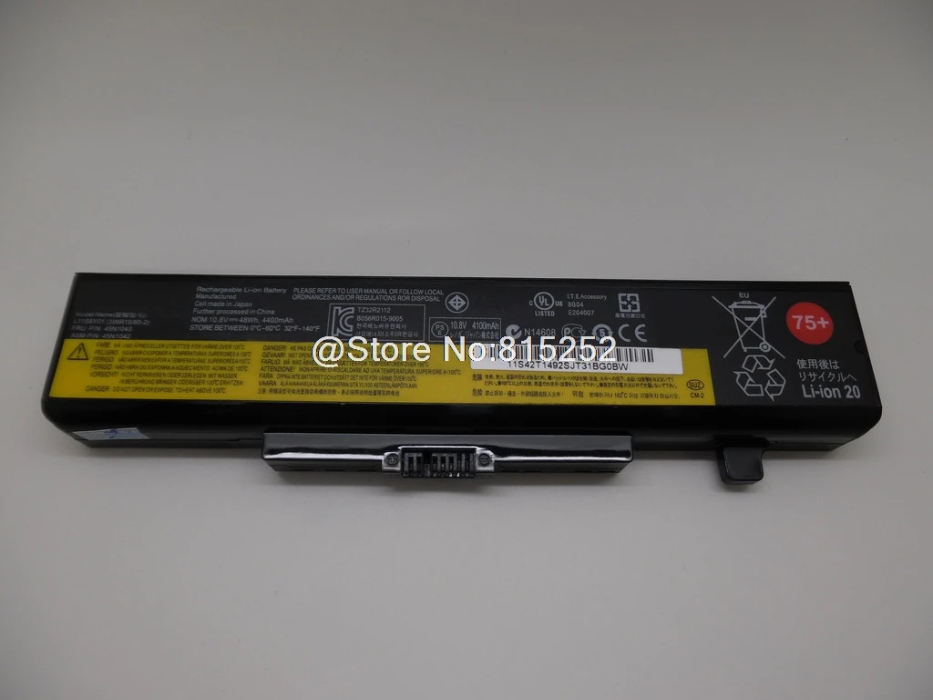 Ноутбук Батарея для lenovo Thinkpad Edge E430 E430C E431 E435 E530 E531 E535 E540 45N1043 45N1042 42T1492 10 8 V 4400 мА/ч