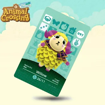 

097 Willow Animal Crossing Card Amiibo Cards Work for Switch NS 3DS Games