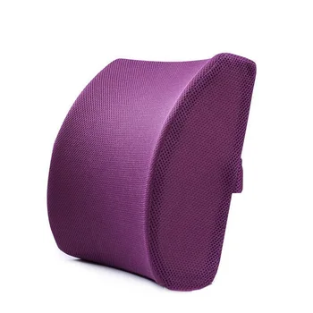 

Memory Foam Seat Chair Lumbar Back Support Cushion for Office Home Car NShopping