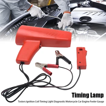 

12V Professional Car Diagnostic Tool Car Ignition Test Engine Timing Machine Light and Feeler Gauge Detector Power Tester