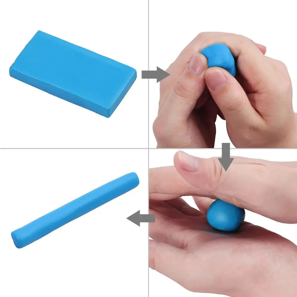 Proster 50 шт. DIY ремесло ковкого полимерный Моделирование мягкая глина звезды Ливи с
