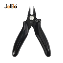 JelBo диагональные плоскогубцы 3,5 дюйма мини-кусачки для проволоки маленькие мягкие кусачки электронные плоскогубцы с изоляционной резиновой ручкой модель