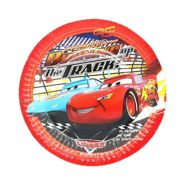 24pcs Pixar Cars Lightning McQueen Theme Water Bottle Sticker Kids Birthday  Party Decoration Supplies Car Water