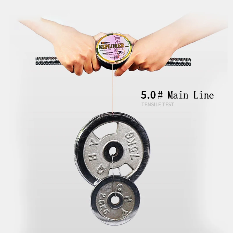 12lb to 60lb 100% Fluorocarbon Coating japan imported fishing line 500M leader line Durable Monofilament Rock Sea Fishing wire 12lb to 60lb 100% Fluorocarbon Coating japan imported fishing line 500M leader line Durable Monofilament Rock Sea Fishing wire