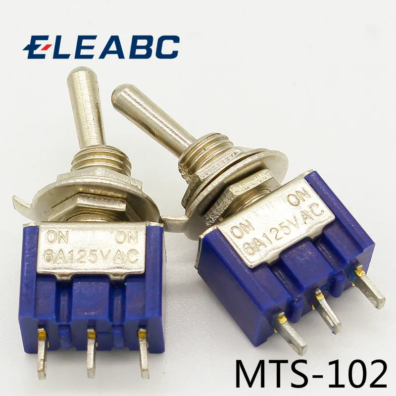 5 шт./лот 3 контактный мини переключатель G107 SPDT ON 6A 125V 3A250VAC хорошее