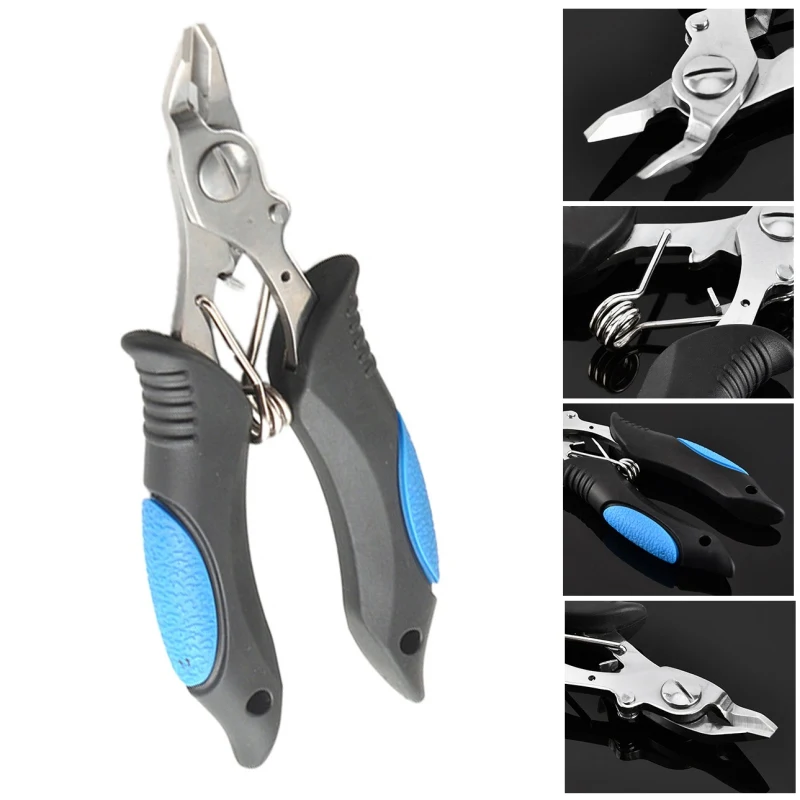 

Stainless Steel Fishing Scissors Pliers Line Cutter Remove Clasp Tool Multifunctional Fish Use Scissors Fishing Tools 2020