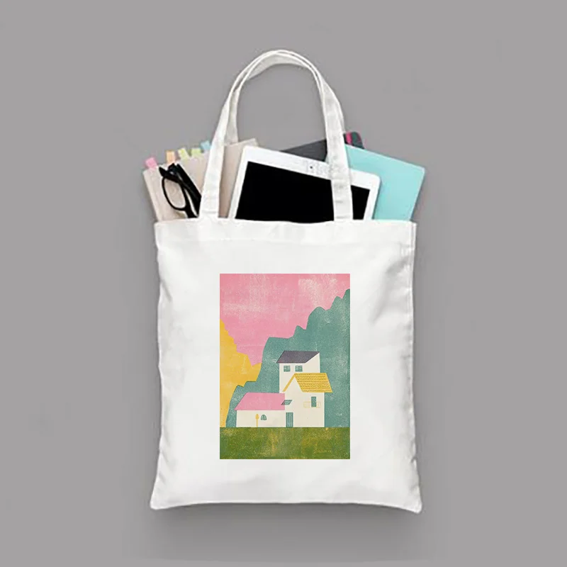 Сумка-тоут с рисунком, Холщовая Сумка, сумка для покупок, текст, сделай сам, ежедневное использование, пользовательский принт, логотип, эко многоразовая утилизация