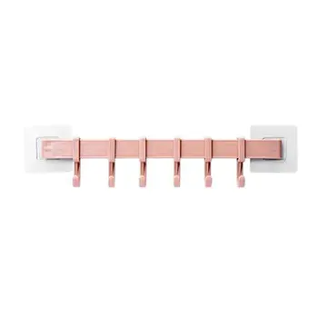 

Bathroom Power Hook Shaver Shape 304 Stainless Steel Wire Drawing Process Adhesive Hook Double Hooks Nailless Hooks