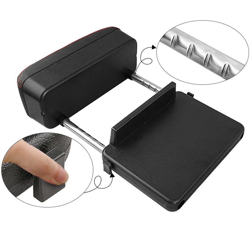Автомобильный подлокотник, USB беспроводной зарядка, многофункциональмногофункциональная Центральная сумка для хранения, коробка, подъемник, локоть, поддержка, подлокотник, регулируемое увеличение, Stor