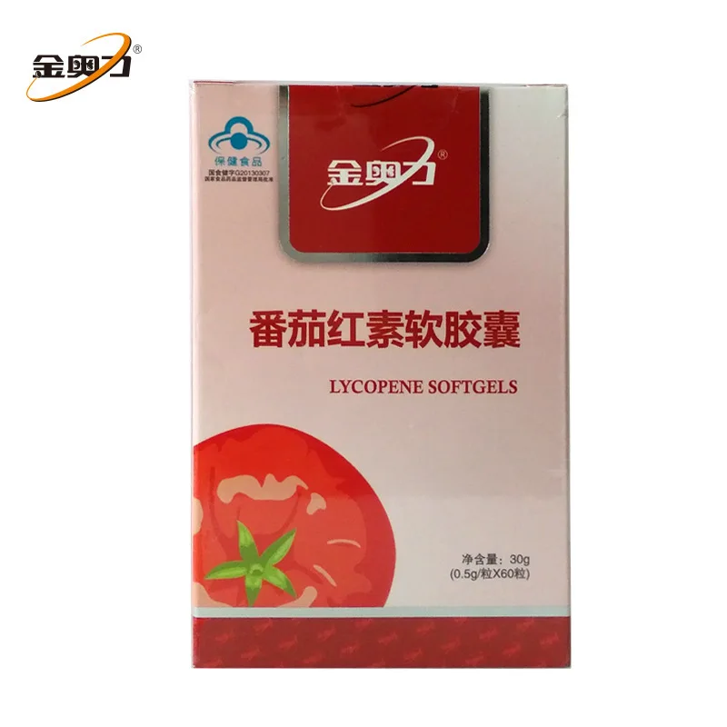 60 Capsules/Bottles Lycopene Extract Soft Capsule Lycopene Men's Health
