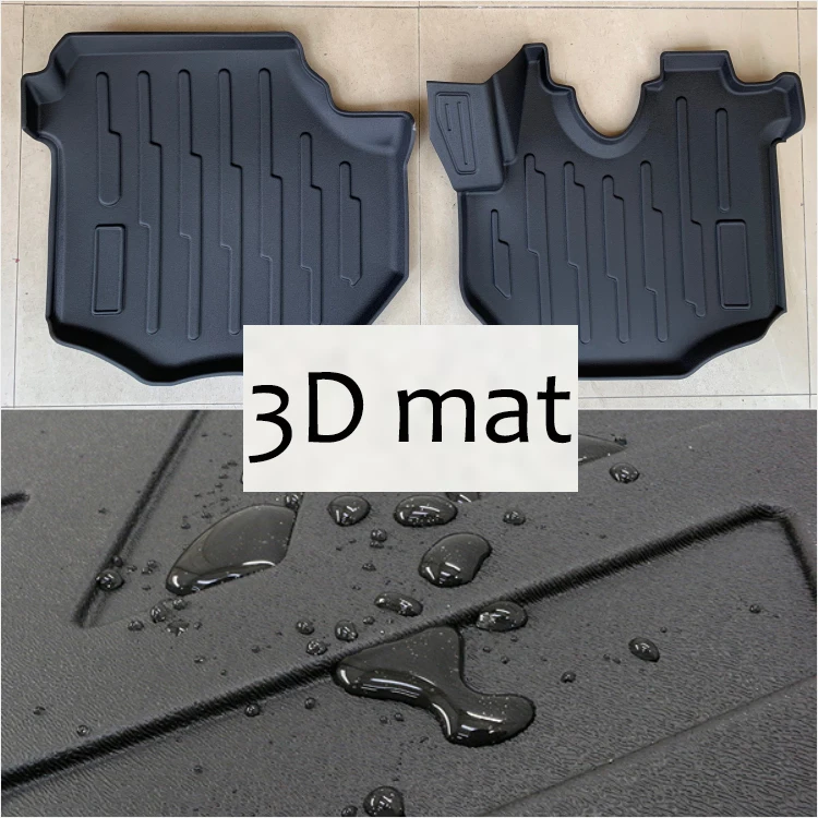 

For 200 series HIACE 2005-18 Front Driving Seat Waterproof Rubber 3D Mat