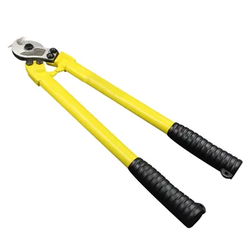 

Wire rope shear || Chrome vanadium steel, high temperature heat treatment || Cutting 5/16" stainless steel wire rope smooth