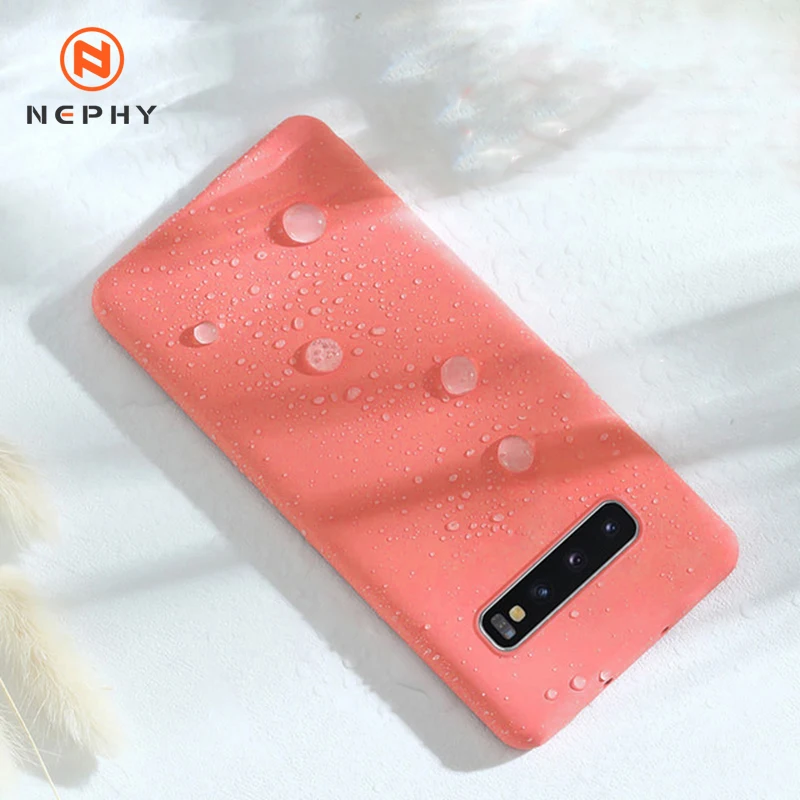 Luxury Liquid Silicone Soft Phone Case For Samsung Galaxy S10 E Lite S8 S9 Plus S10E Note 8 9 Protective Housing Back Cover |
