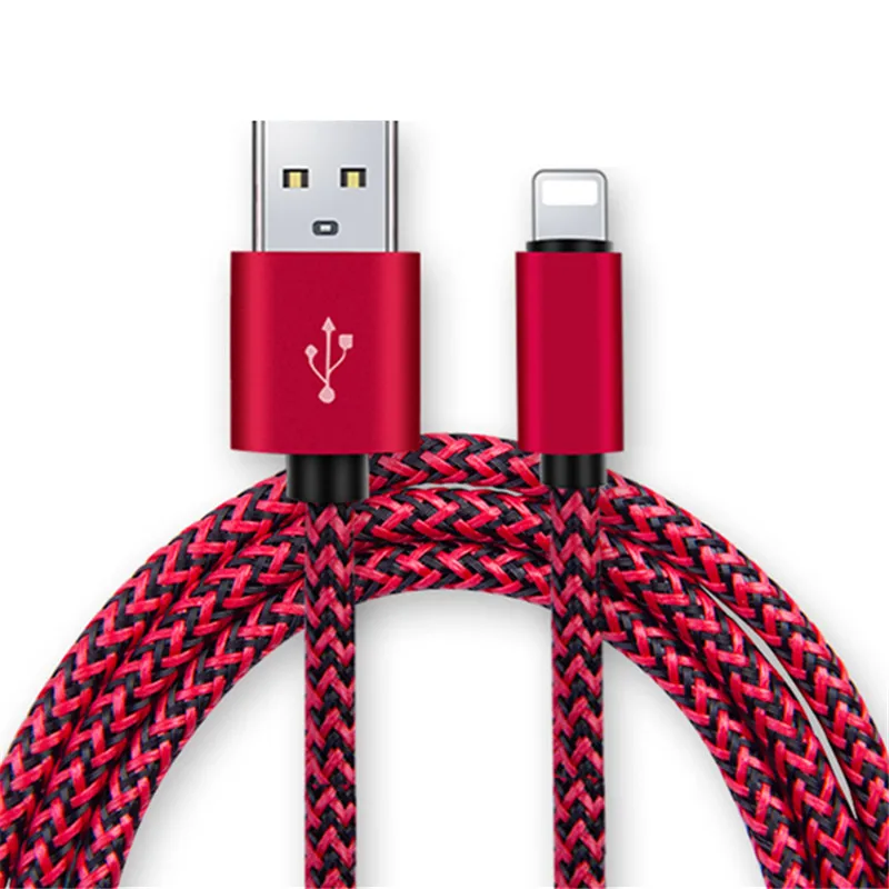 1 м 2 3 металлический разъем с нейлоновой оплеткой USB кабель для синхронизации