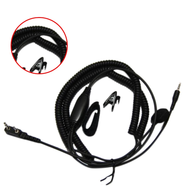 V3/V6/V8 M1/M6 Bluetooth гарнитура Соединительный кабель для Kenwood Baofeng UV 5RE двухстороннее