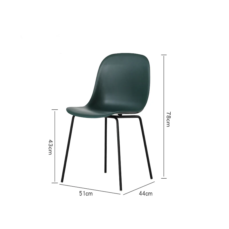 В скандинавском стиле, для отдыха, для офиса, для Конференции, со спинкой ресторана, применимый обеденный стул, мебель для спальни, для учебы, пластиковый стул