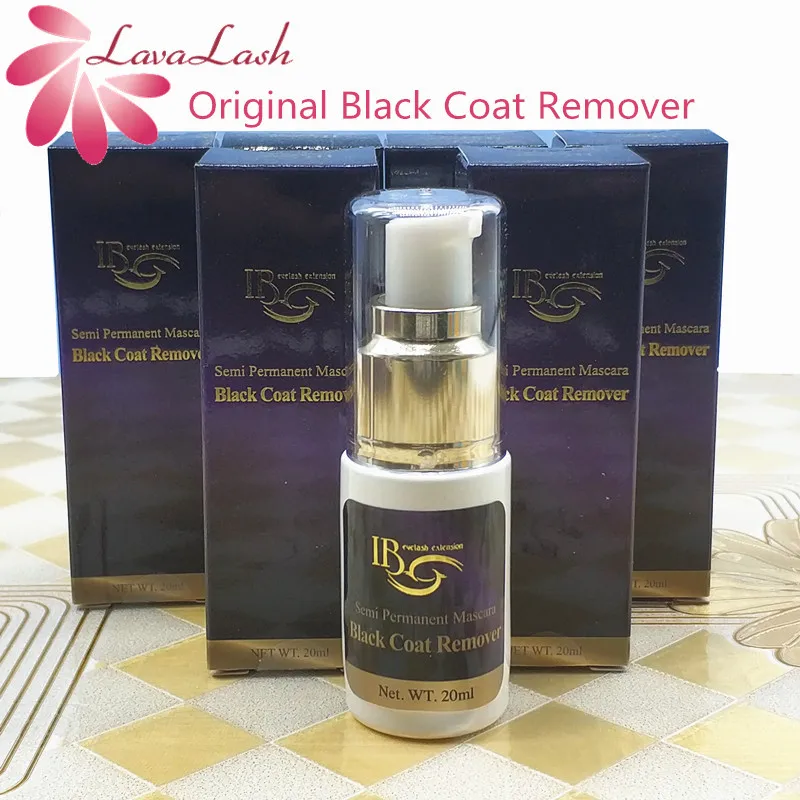 Средство для снятия клея IB Black Coat средство наращивания ресниц 20 мл тумана