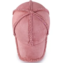 Мужские и женские зимние шапки, бейсбольная кепка, теплая, регулируемая, Спортивная, шерстяная, одноцветная, бейсбольная кепка для детей, JL