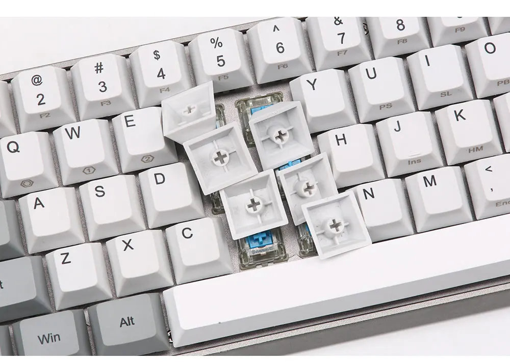 dhl GK64 механическая клавиатура 64key металлический корпус изготовленный на заказ светильник rgb Вишневый профиль kecap краситель-подбитые брелки