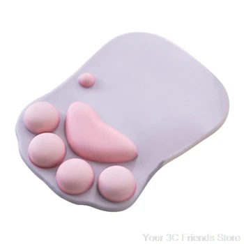 

Cute Cat Paw Mouse Pad Nonslip Silicone Mice Mat PC Computer Wrist Rest Support Ju29 20 Dropship