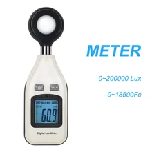 GM1010 измеритель яркости спектрофотометр люминометр цифровой Подсветка 0~ 200000 Люкс люминометр Люкс/FC лм тестер