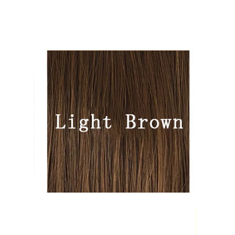 Парик шляпа одна женщина длинные волосы вьющиеся волосы Кукуруза горячий натуральный мгновенный лапша Мода Полный головной убор Кепка - Цвет: J001-light-brown