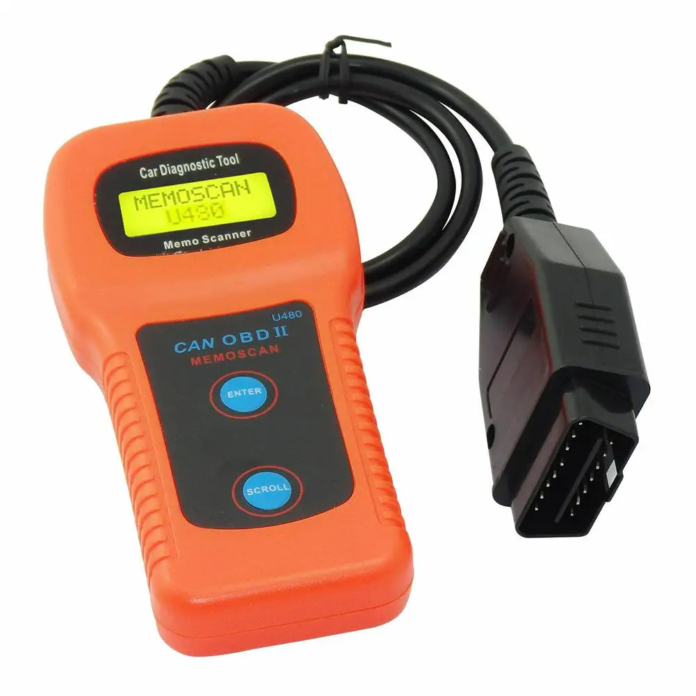 C27-U480 считыватель кодов OBD2CAN автобус EOBD автомобильный сканер неисправностей двигатель диагностический инструмент маленький размер высоконадежный и точный