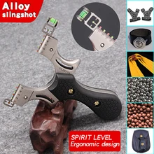 כוח גדול נירוסטה הקלע גבוהה דיוק גומייה בליסטרא חיצוני ציד ירי אביזרי קשת מקצועית(China)