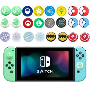 

4pcs Silicone Analog Joystick Grips for Nintend Switch NS JoyCon Controller Thumb Sticks Cap Skin for Joy Con Cover Accessories