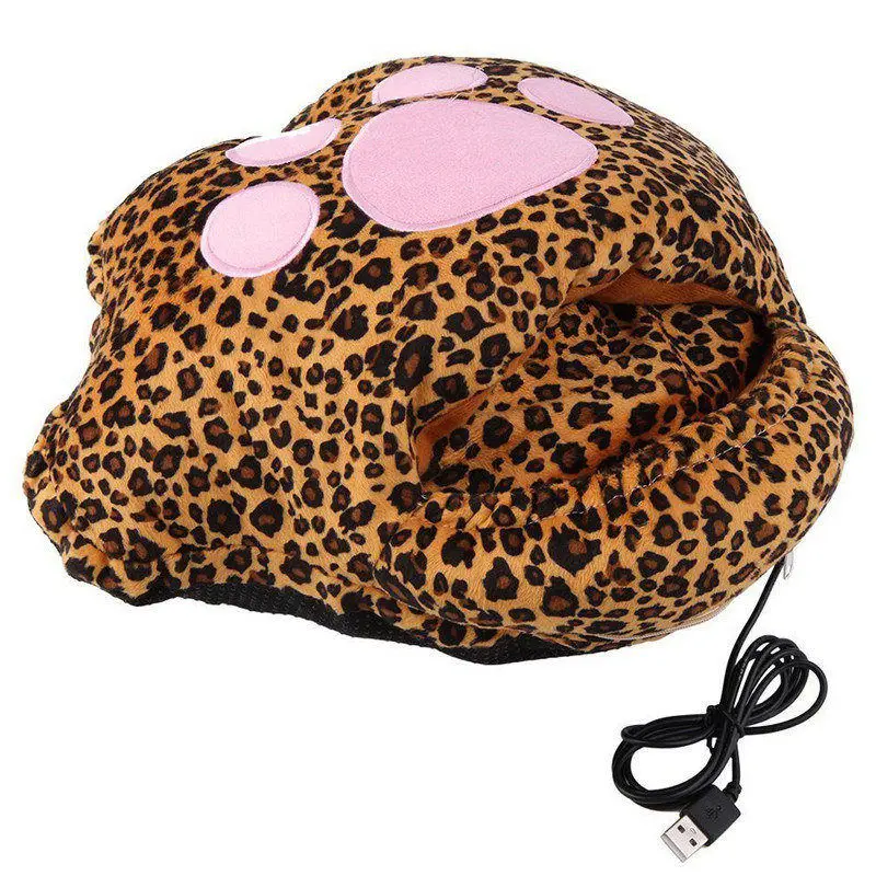 

Big Feet Warm Slipper Cartoon USB Foot Warmer Shoes Computer PC Electric Heat Slipper for Indoor Drop Shipping