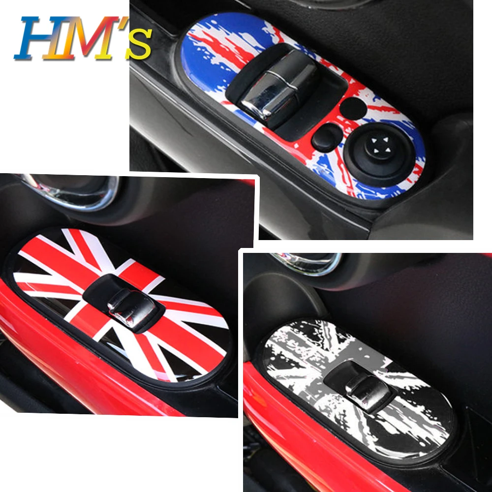 Side Door Window Lifter Switch Control Panel Covers Protection for Mini Cooper F56 Car Stickers Accessories | Автомобили и