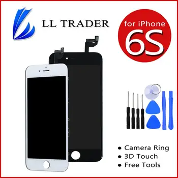 

for iPhone 6S LCD Display Screen Replacement Touch Digitizer Assembly 3D Touch Free Shipping+ Free Tools HomeButton Front Camera