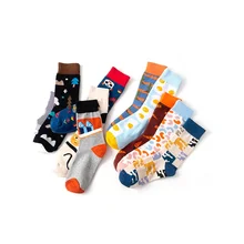 New Design Fashion Socks Cartoon Socks Adults Unique Socks Men and Women