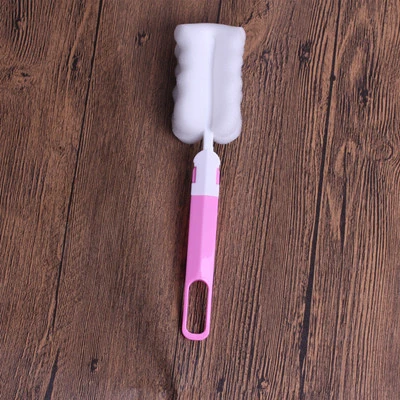 Противоскользящие стерилизованные щипцы устойчивые к стерилизации пластиковые щипцы для детских бутылок Пинцет молочный зажим для бутылок противоскользящие зажимы для бутылки - Цвет: pink  brush
