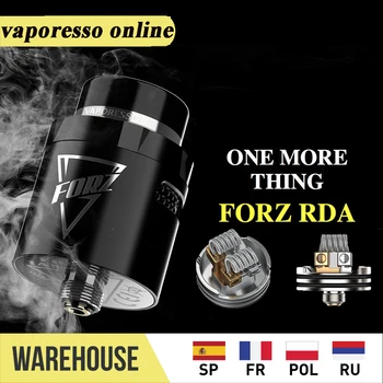 

Original Vaporesso FORZ RDA Atomizer Compatible with FORZ TX80 MOD / FORZ TX80 Kit & Single/Dual Coil Configurations E-cig Vapor