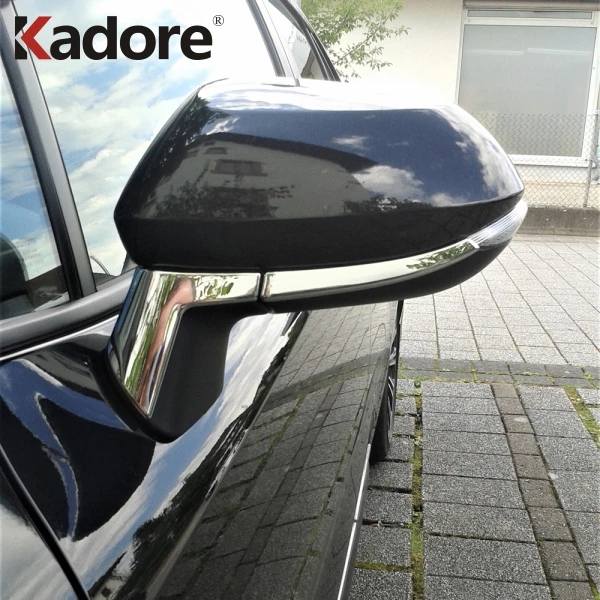 

For Toyota Corolla 2019 Hatchback Chrome Side Door Rear View Mirrors Cover Trim Mirrors A Pillar Sticker Accessories