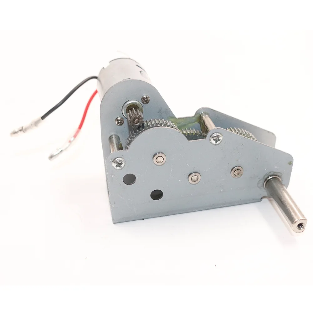 

3839 Metal Drive Gearbox with Steel Gear 380 Motor And Motor Gearbox And 15cm2p Plug Cord