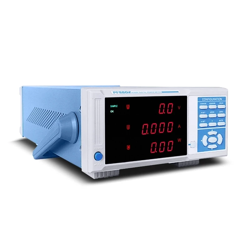 EVERFINE PF9802 AUTO AC/DC power meter measurement 600V/20A METER watt METER WIT