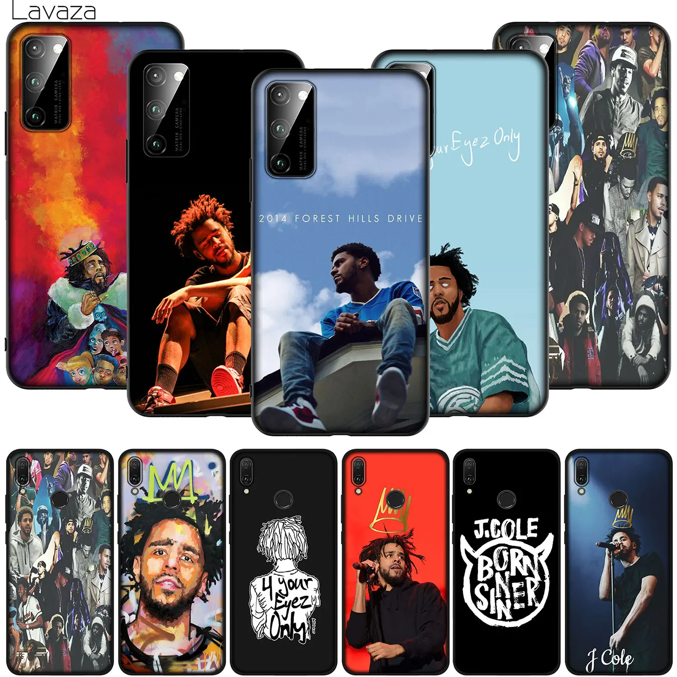 Rap pop j Cole Soft Phone Case for Huawei Y9 Y6 Y7 Prime Honor 20 20S 10 9X 9 8 Lite 8C 8X 8A 7X 7C 7A Pro |