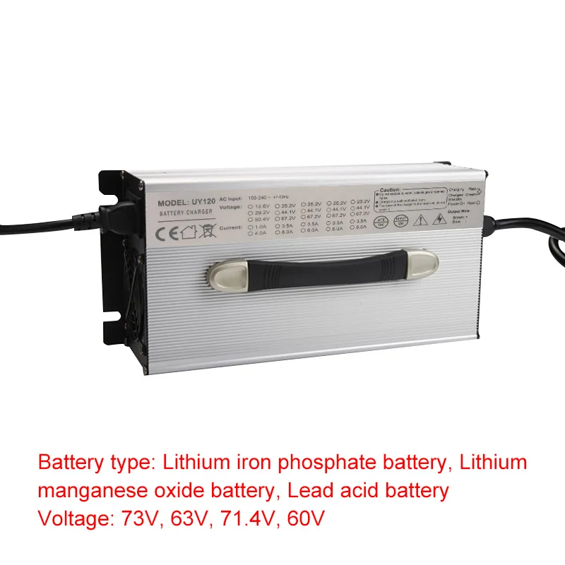 

ESHION Max 2500W Battery Charger 73V 63V 71.4V 60V 30A Car Power Charger Electric Scooter Motorcycle Charger