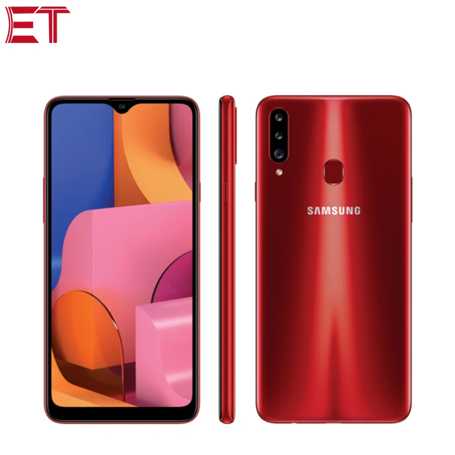 Новинка, samsung Galaxy A20s A2070, 4 Гб ОЗУ, 64 Гб ПЗУ, мобильный телефон, 6,5 дюймов, Восьмиядерный, тройная камера заднего вида, 13,0 МП+ 8,0 МП+ 5,0 МП, отпечаток пальца