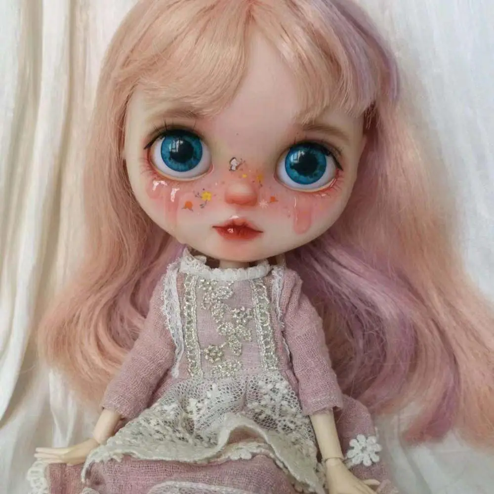 Blyth кукла NBL 1/6 BJD индивидуальное матовое лицо большие глаза Мода девушка шар для