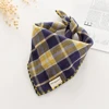 Plaid Dog Bandana Scarfs for Puppy Small Medium Large Dogs